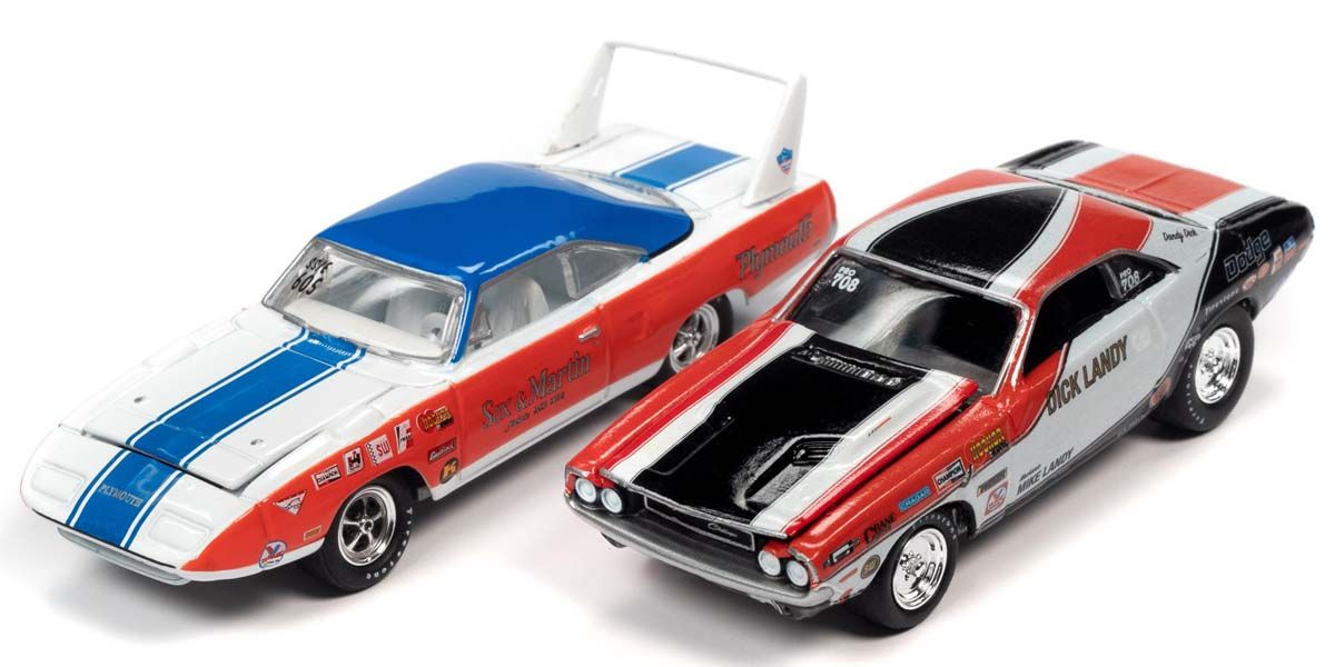 1/64ミニカー JOHNNY LIGHTNING 1/64 Dick Landy 1970 チャレンジャー