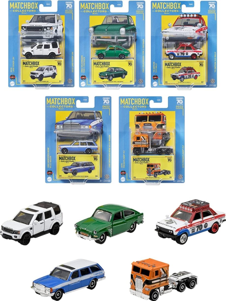 マッチボックス(Matchbox) コレクターズ 8台入りアソート (GBJ48-986R