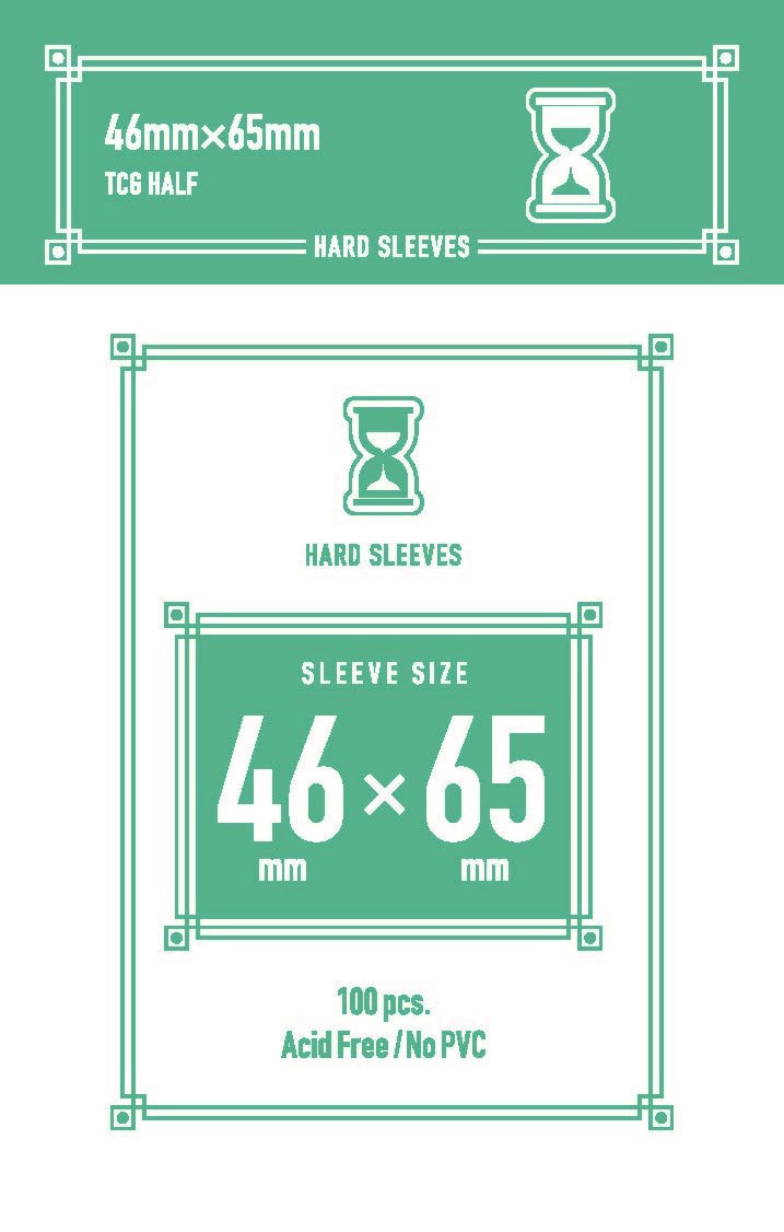 Engamesスリーブ TCGハーフサイズハード 46*65mm |ジャンルで探す