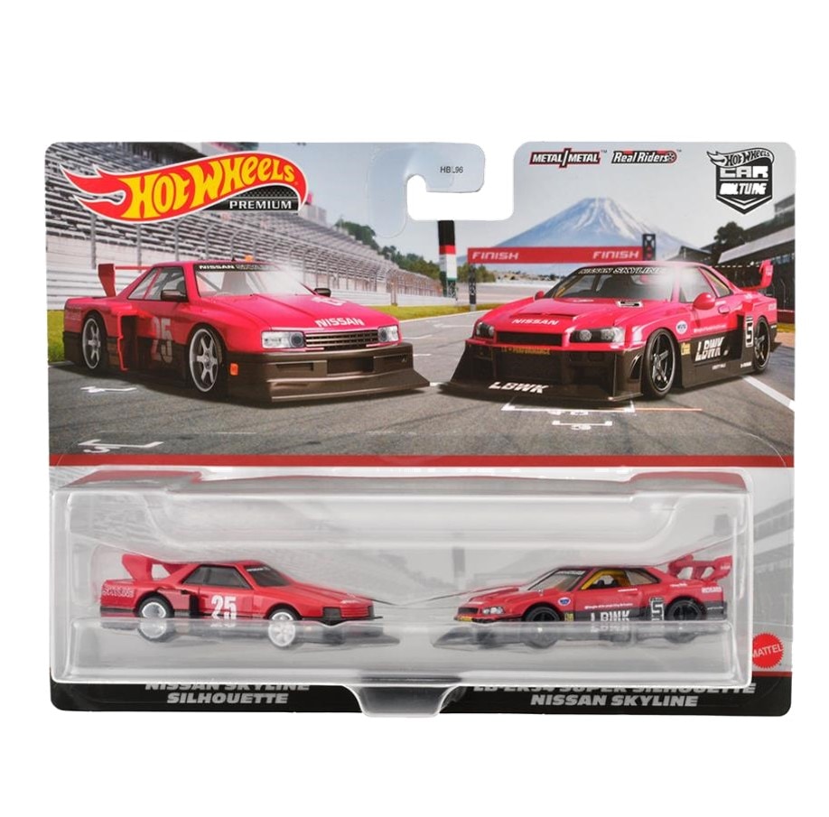 ホットウィール(Hot Wheels) プレミアム 2パック 日産スカイライン