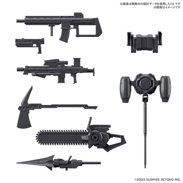 ミニチュア武器　ターミネイトウエポンセット 2種　フルメタルギア　タカラ製 送料無料対象外】【数量限定特価】HG 1/72 境界戦機ウェポンセット6