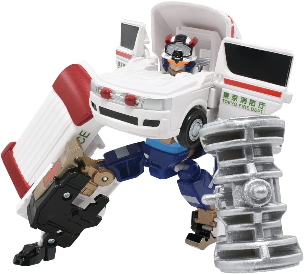 トミカ ジョブレイバー JB03 メディブレイバーカスタム トヨタ