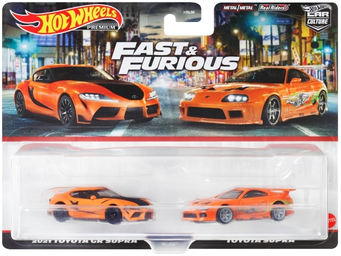 ホットウィール(Hot Wheels) プレミアム 2パック ワイルド・スピード