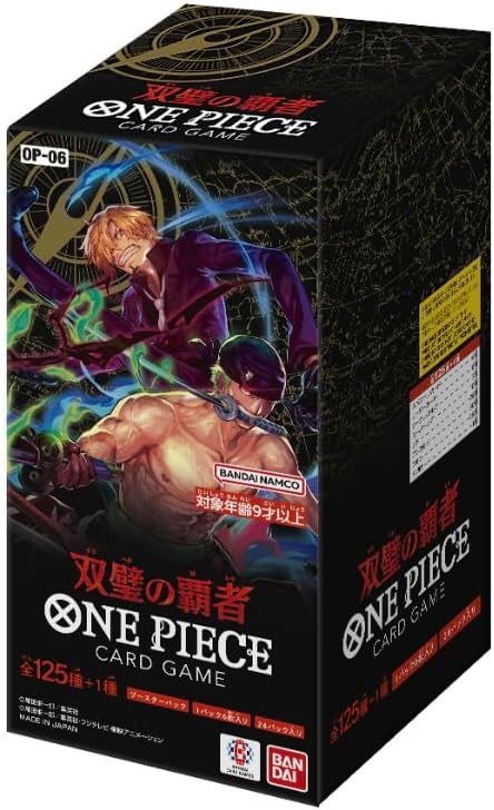 BOX】ONE PIECEカードゲーム 双璧の覇者【OP-06】 ワンピースカード