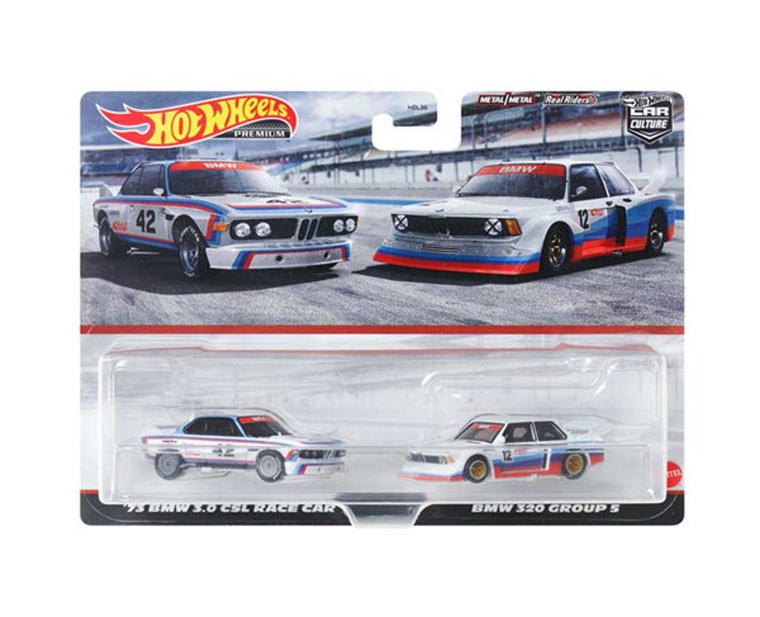 ホットウィール(Hot Wheels) プレミアム 2パック '73 BMW 3.0 CSL