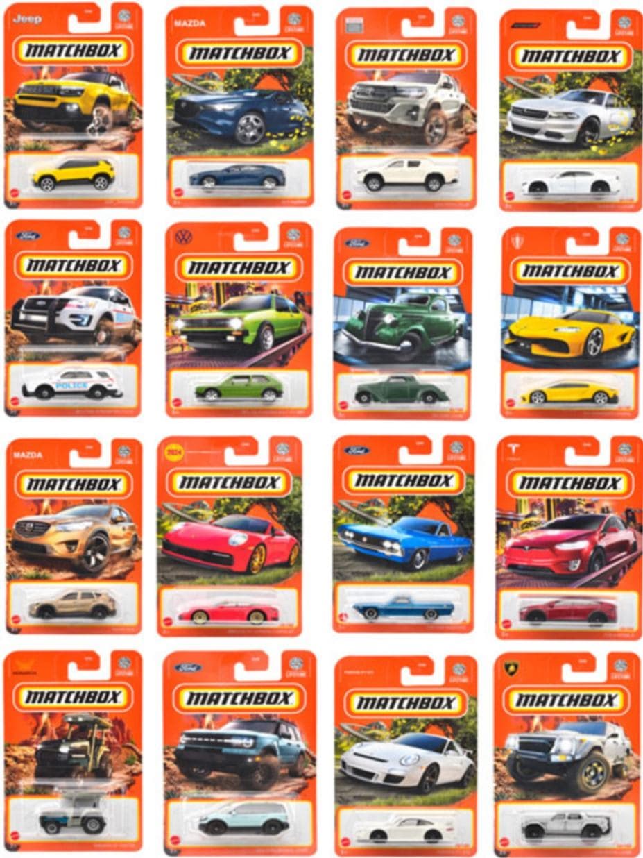 BOX】マッチボックス(Matchbox) ベーシックカー 24台入りアソート
