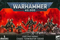 [ウォーハンマー:40,000] ケイオススペースマリーン：ケイオス・ターミネイター・スカッド [43-19]　