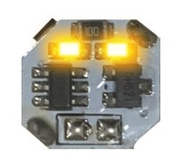 【送料無料対象外】W-PARTS LEDモジュール（磁気スイッチ付）　黄