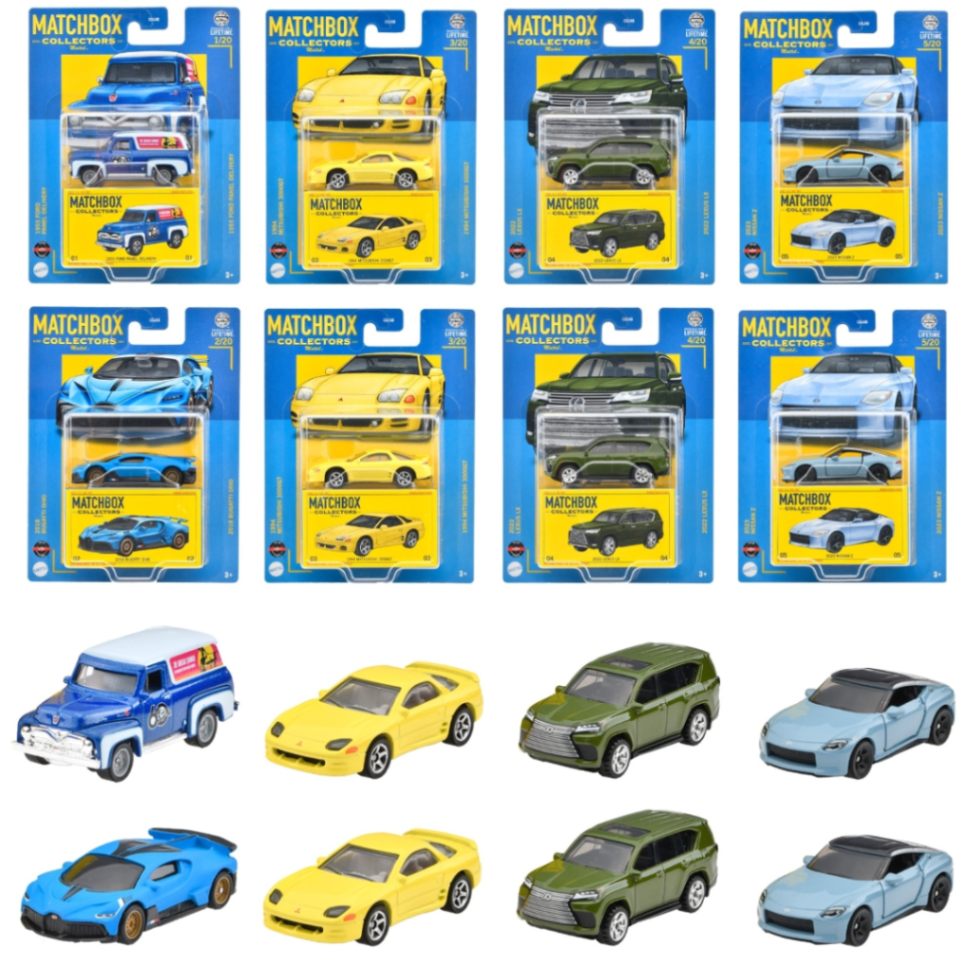 BOX】マッチボックス(Matchbox) コレクターズ 8台入り アソート (GBJ48