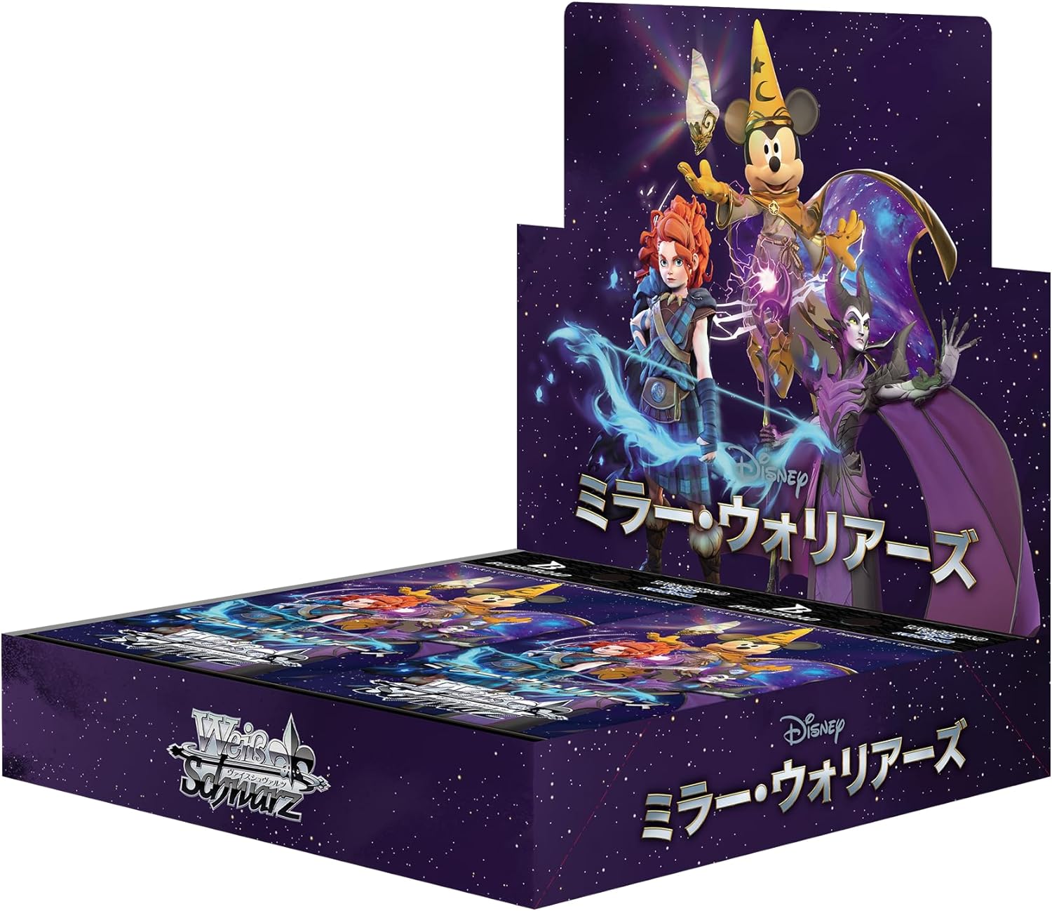 ヴァイスシュヴァルツ　Disney ミラー・ウォリアーズ　4コン BOX】ヴァイスシュヴァルツ ブースターパック Disney ミラー