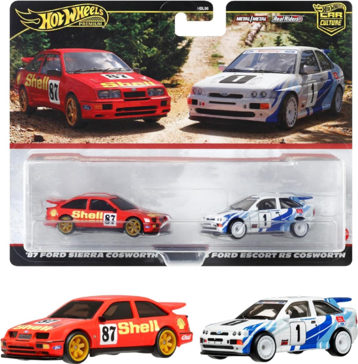 ホットウィール(Hot Wheels) プレミアム 2パック '93 フォード