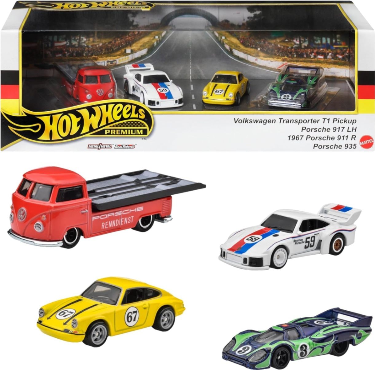 ホットウィール(Hot Wheels) プレミアムコレクターセット - ポルシェ