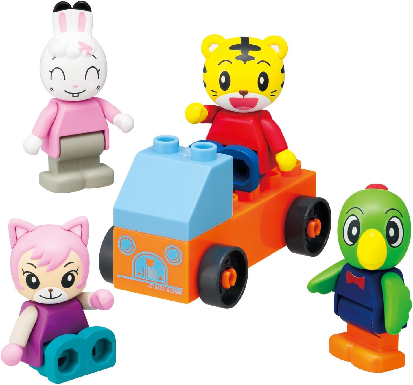しまじろう アクションブロックシリーズ みんなでおでかけ！ドール