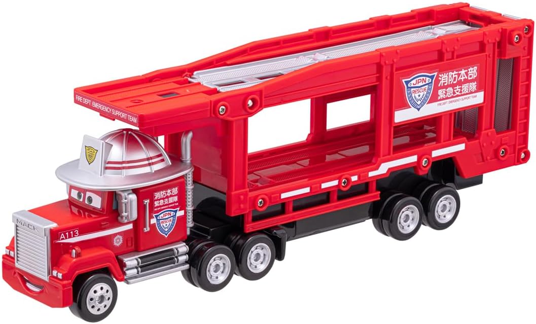 カーズ トミカ 現場へ急行!レスキューキャリアカー マック |ジャンルで