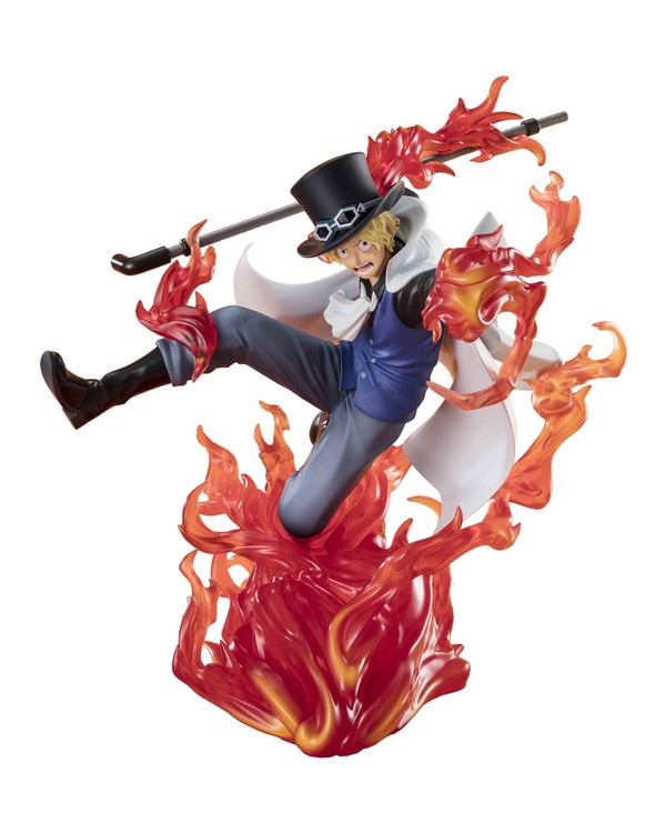 新品未開封】フィギュアーツZERO ［超激戦］サボ -火拳 王手飛車 
