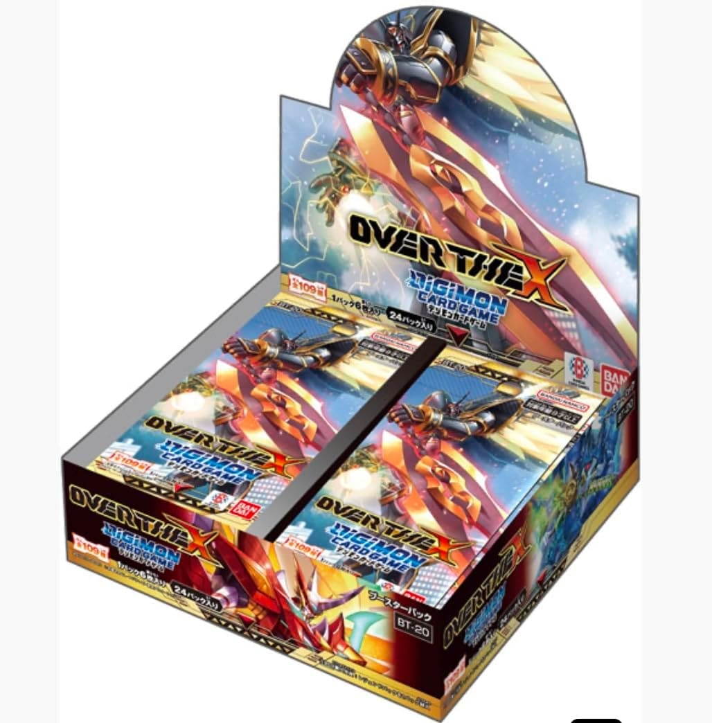 OVER THE X 2個セット　デジモンカードゲーム　BT-20　【デジカ BOX】デジモンカードゲーム ブースターパック OVER THE X【BT-20