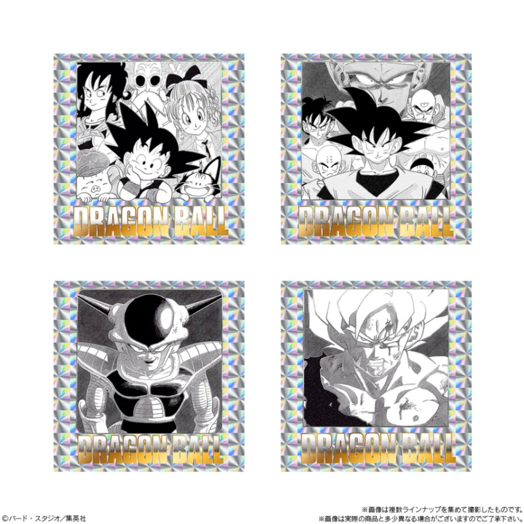 BOX】ドラゴンボール40周年記念 オリジナルイラストレーション シール