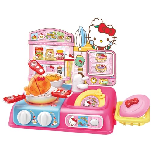 Hello Kitty コンロがピカッ! ジュージュ―キッチン ハローキティ