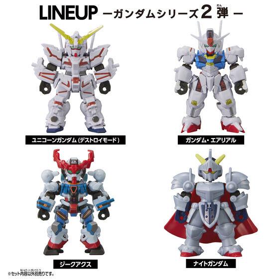 BLOCK CROSS ガンダム　8体セット BOX】BLOCKCROSS ブロックロス ガンダムリーズ 2弾 1box8個入