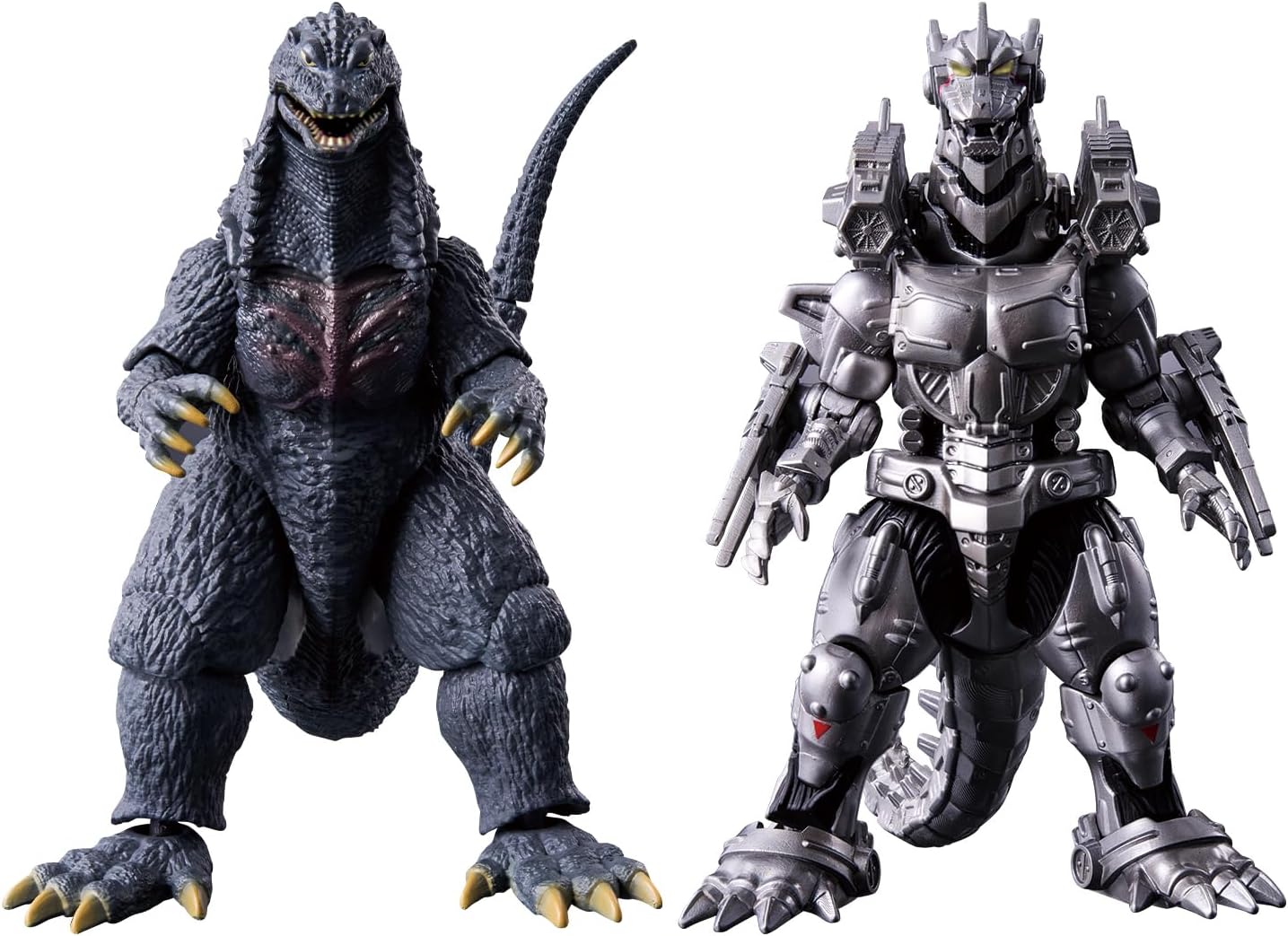 ゴジラアクションフィギュア ゴジラ（2003） × 3式機龍〈改〉重武装型