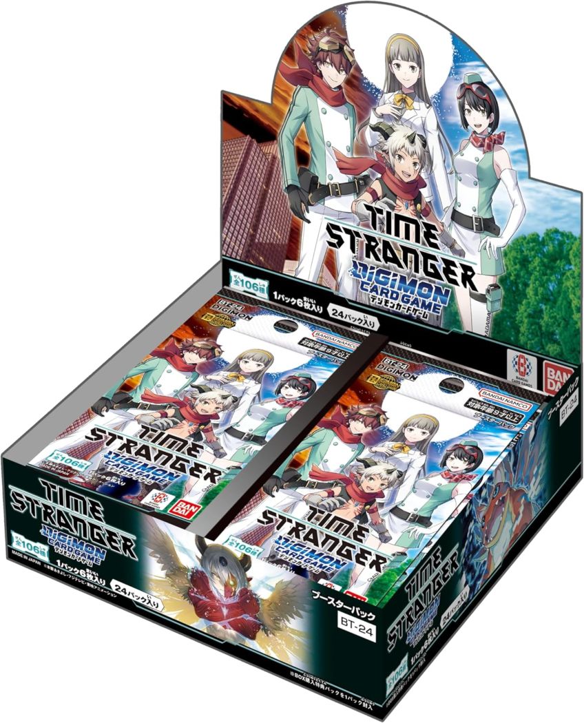 BOX】デジモンカードゲーム ブースターパック TIME STRANGER【BT-24