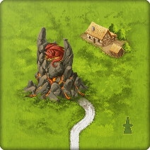 カルカソンヌ拡張セット3 「妖精とドラゴン」☆ボドゲまとめ買い（3点