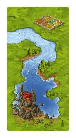 カルカソンヌ拡張セット3 「妖精とドラゴン」☆ボドゲまとめ買い（3点