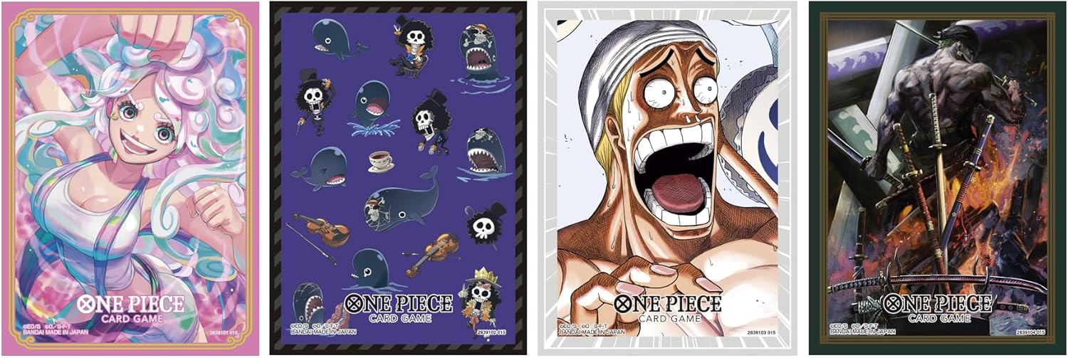 4種セット】ONE PIECEカードゲーム オフィシャルカードスリーブ14