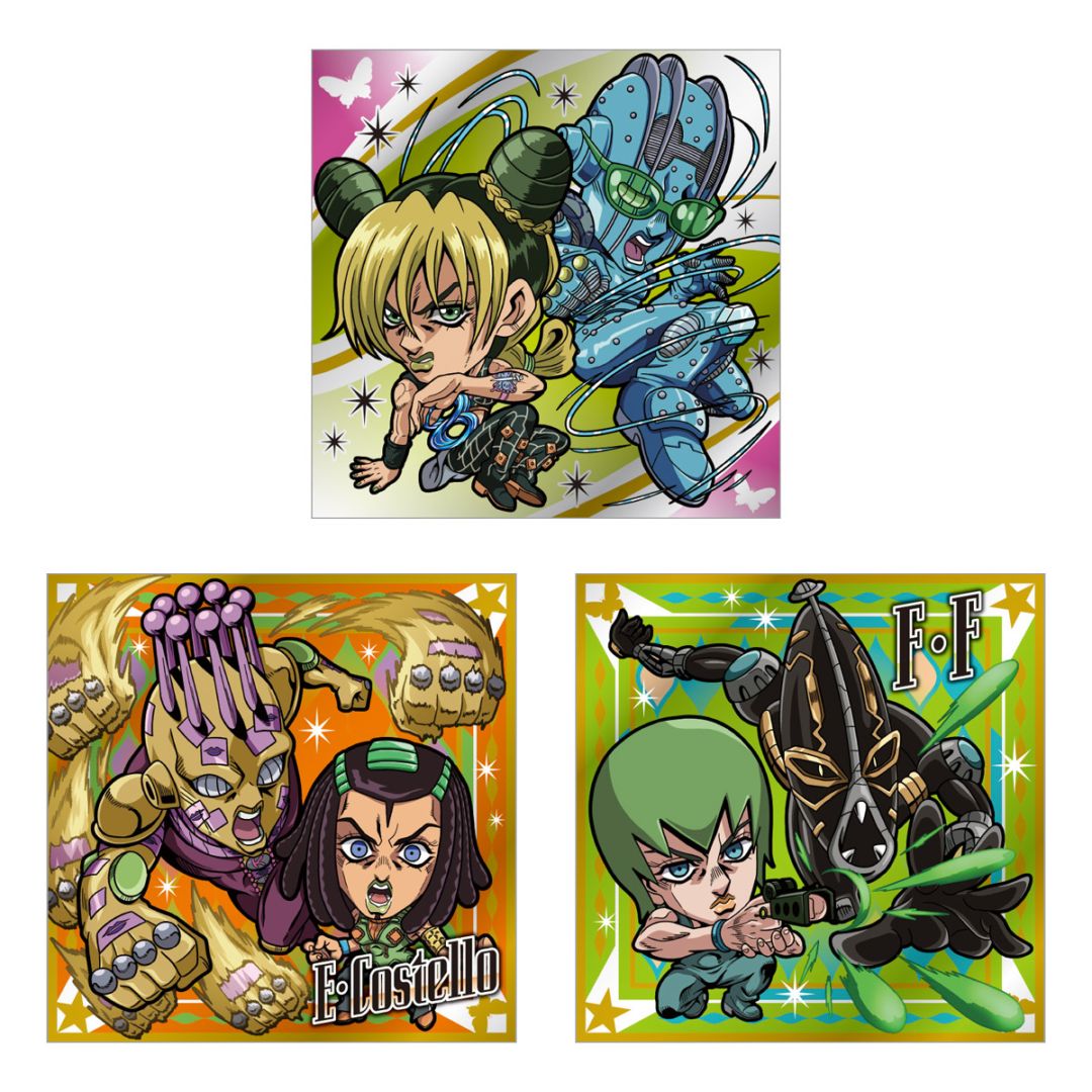 ジョジョの奇妙な冒険 にふぉるめーしょん シールウエハース 3部〜5部 にふぉるめーしょん ジョジョの奇妙な冒険 シールウエハース