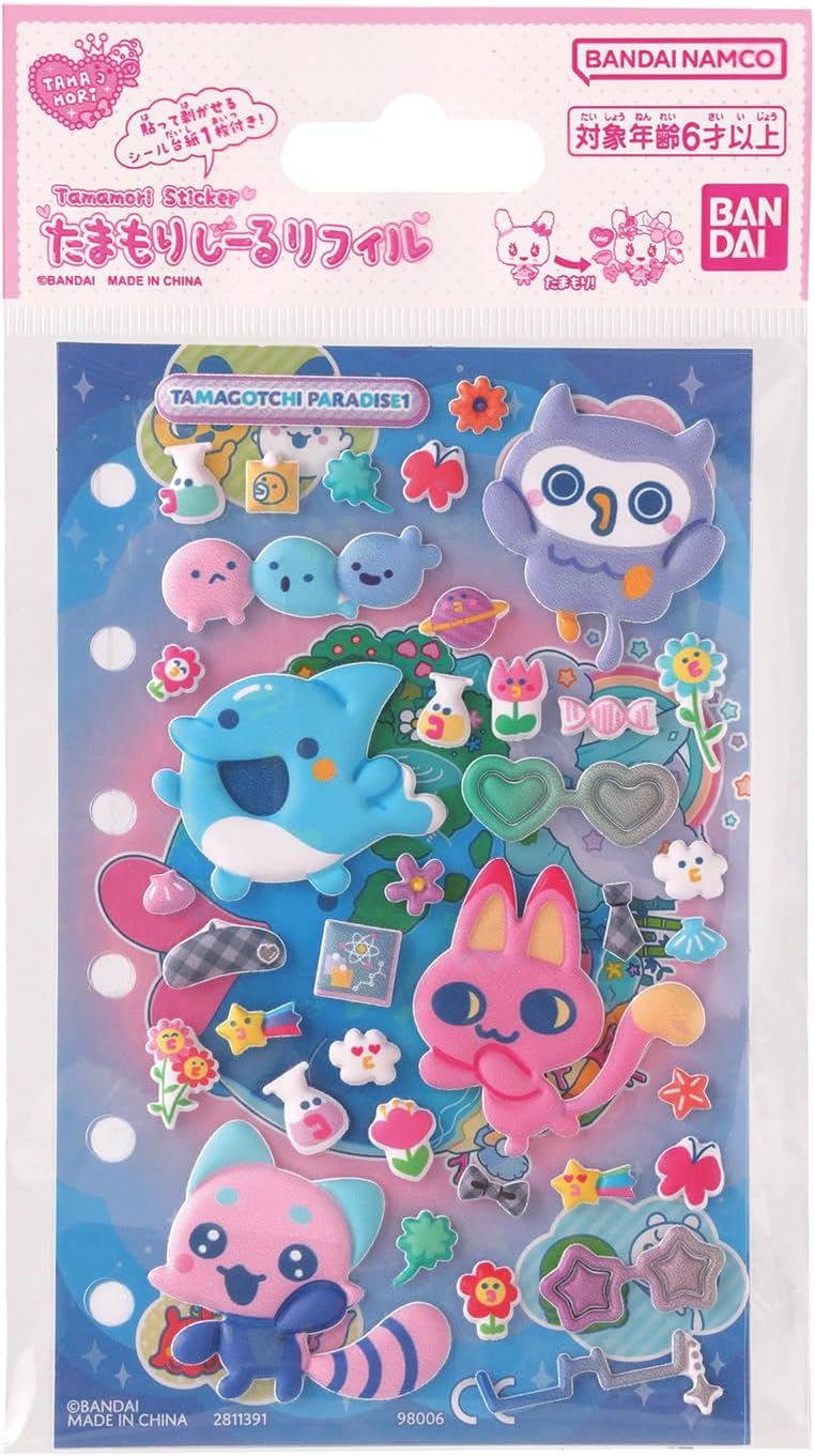 2026年2月再入荷 予約商品】たまもりしーるリフィル Tamagotchi