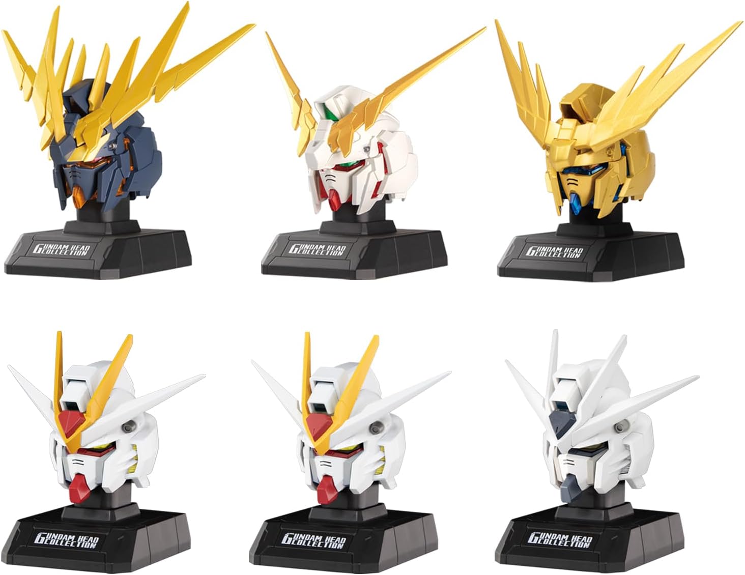機動戦士ガンダムヘッド　フィギュアセット BOX】GUNDAM HEAD COLLECTION vol.1 機動戦士ガンダム 1box6個入り