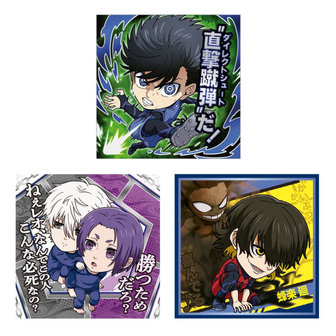 色々なアニメのウエハースシールまとめ売り＋別シールとおまけ付き レアシールあり 2026年7月発売 予約商品】【BOX】にふぉるめーしょん ブルーロック