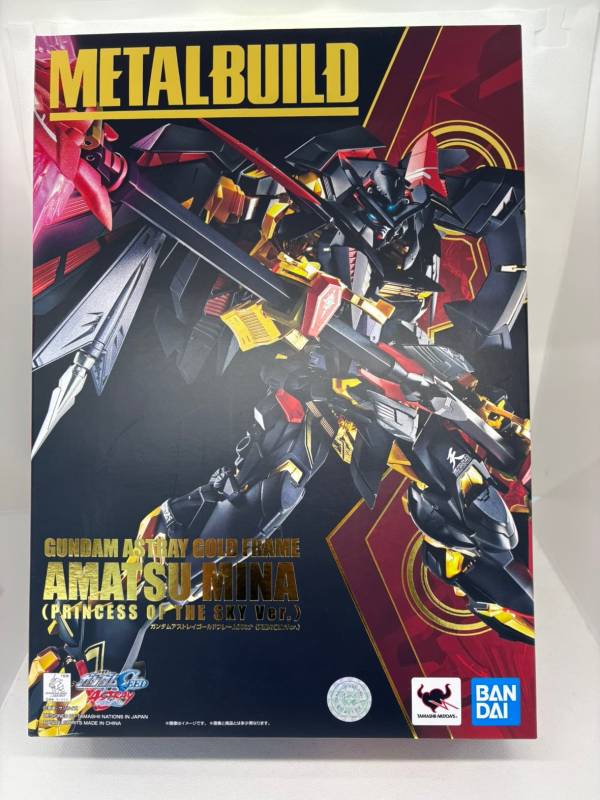 中古】METAL BUILD 天空の皇女 ガンダムアストレイゴールドフレーム天