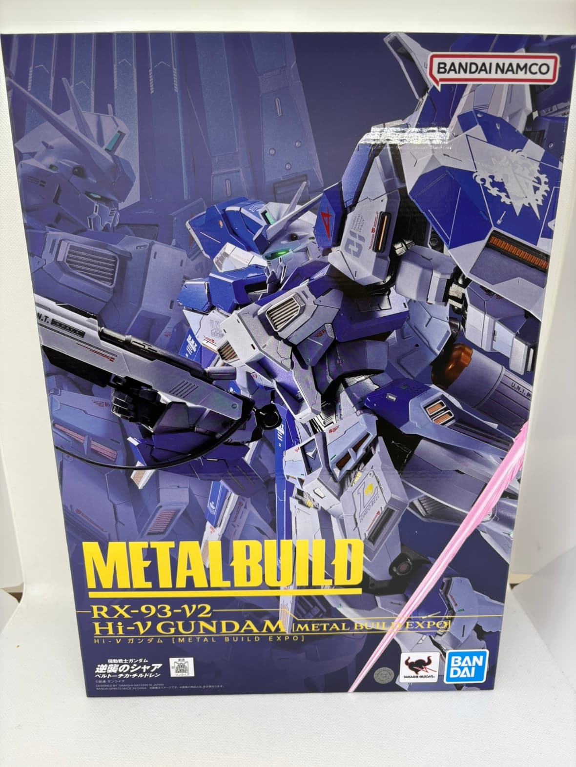 中古】【未開封】METAL BUILD Hi-νガンダム [METAL BUILD EXPO] メタル