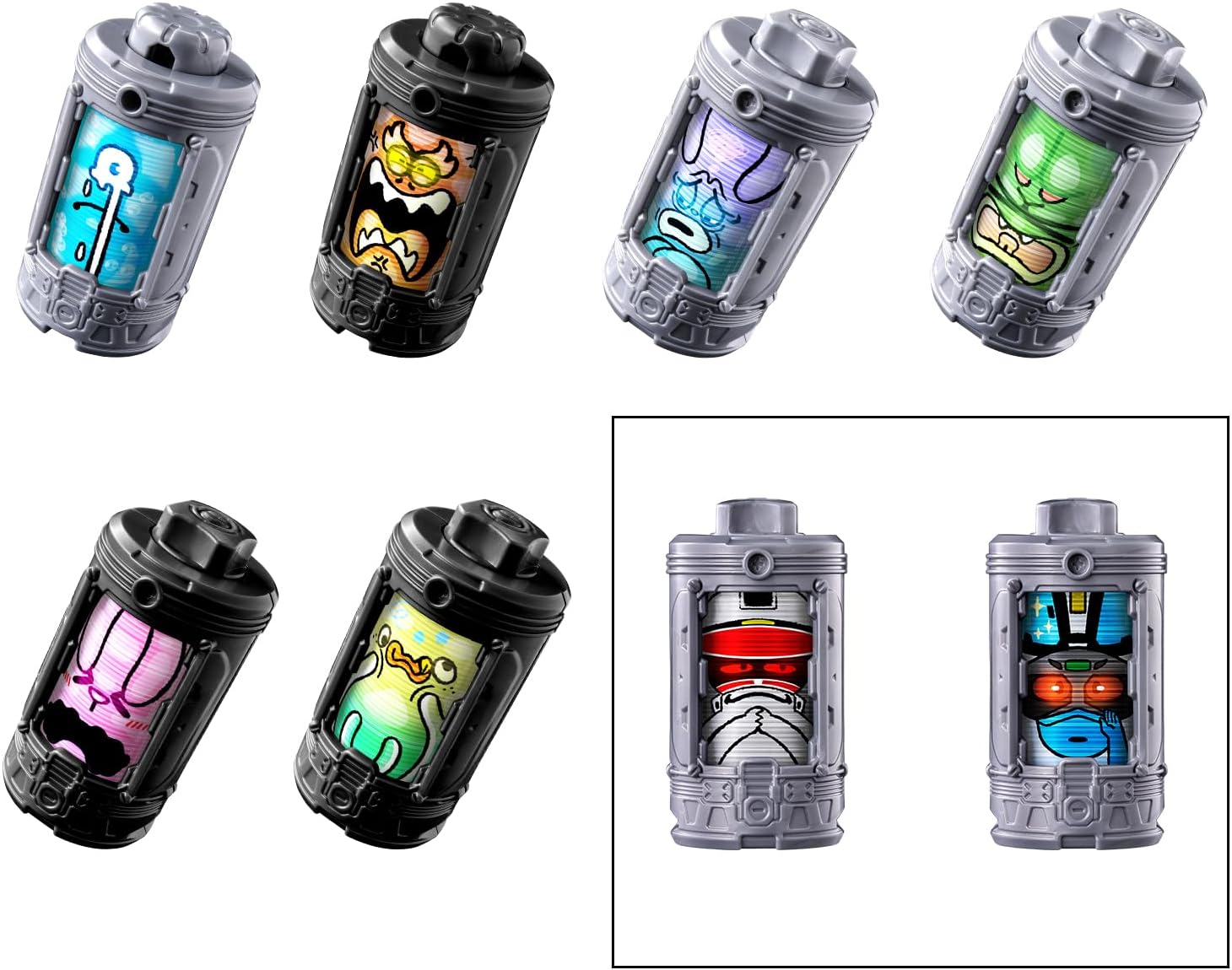 BOX】DXエモルギア ランダムボックス02 1box8個入り 超宇宙刑事