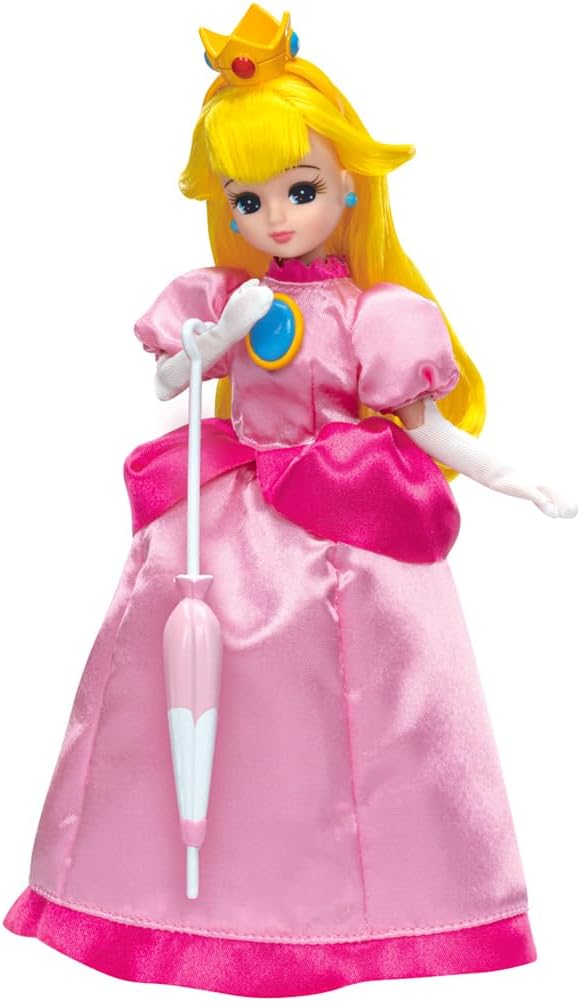 スーパーマリオ リカちゃん ピーチ姫スタイル 「リカちゃん
