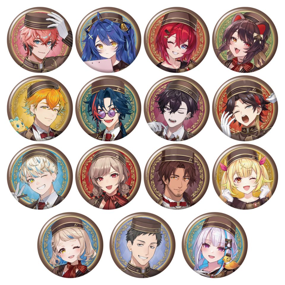 2026年9月発売 予約商品】【BOX】にじさんじ 缶バッジビスケット4 12