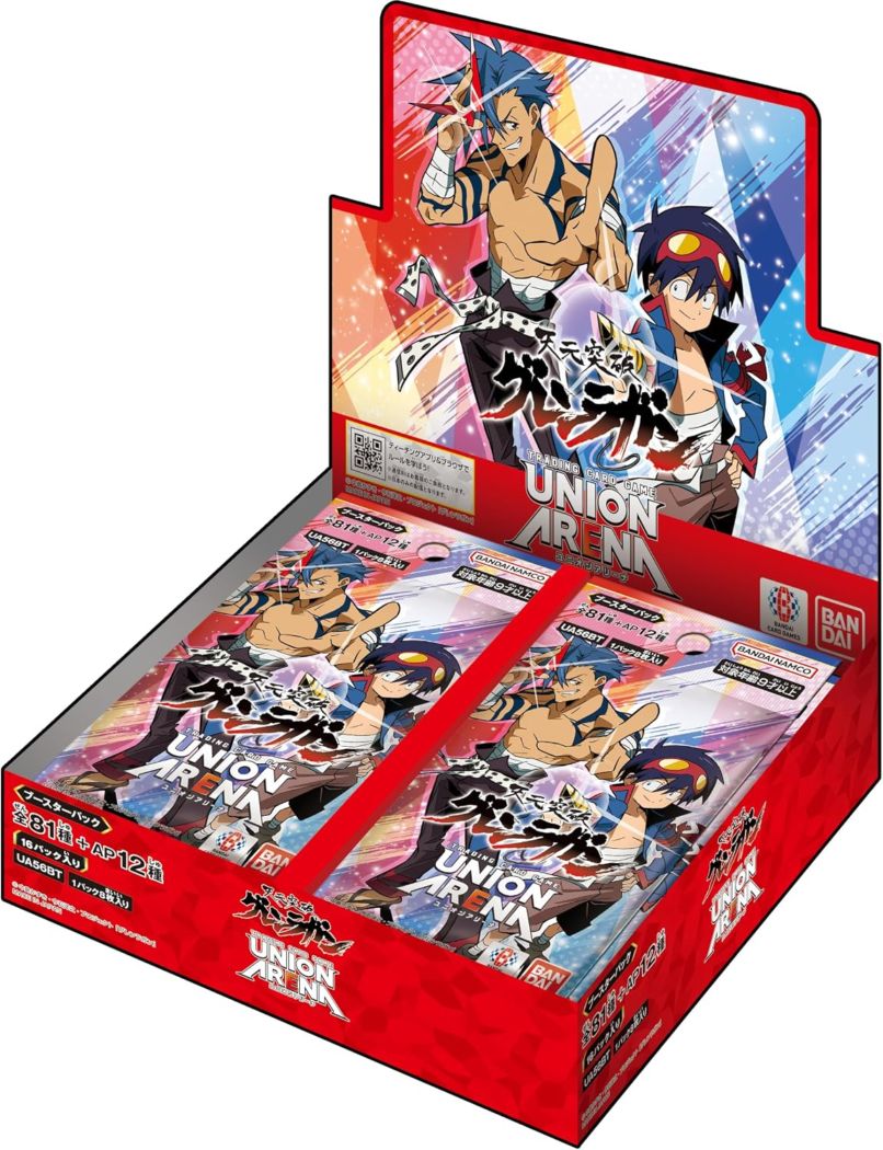 BOX】UNION ARENA ブースターパック天元突破グレンラガン【UA56BT
