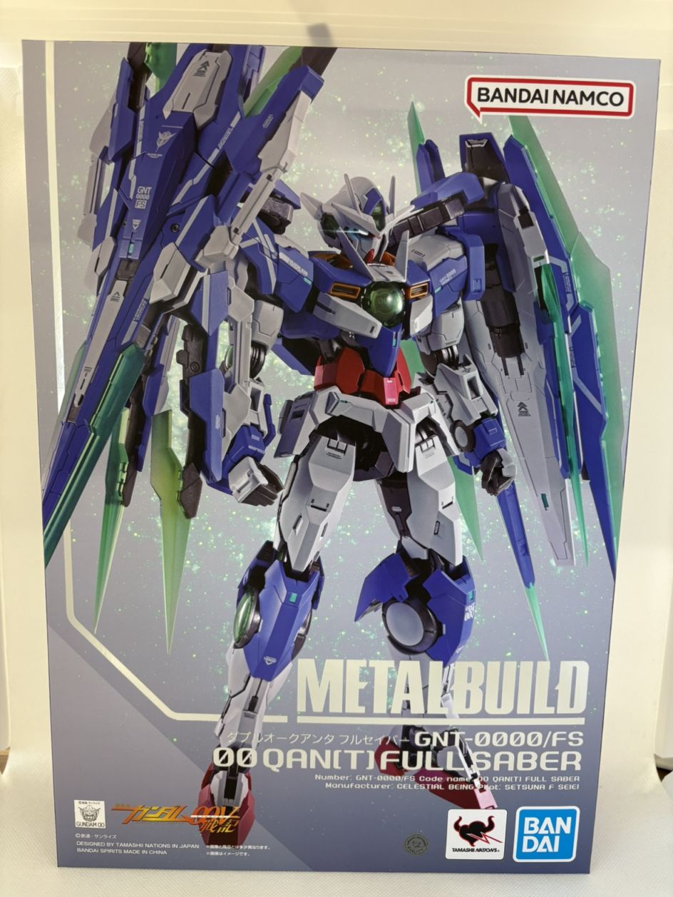中古】【未開封】METAL BUILD ダブルオークアンタ フルセイバー