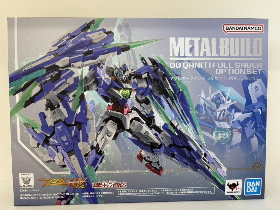 新品未開封 ダブルオークアンタフルセイバーおまけ付き 中古】【未開封】METALBUILD ダブルオークアンタフルセイバー用