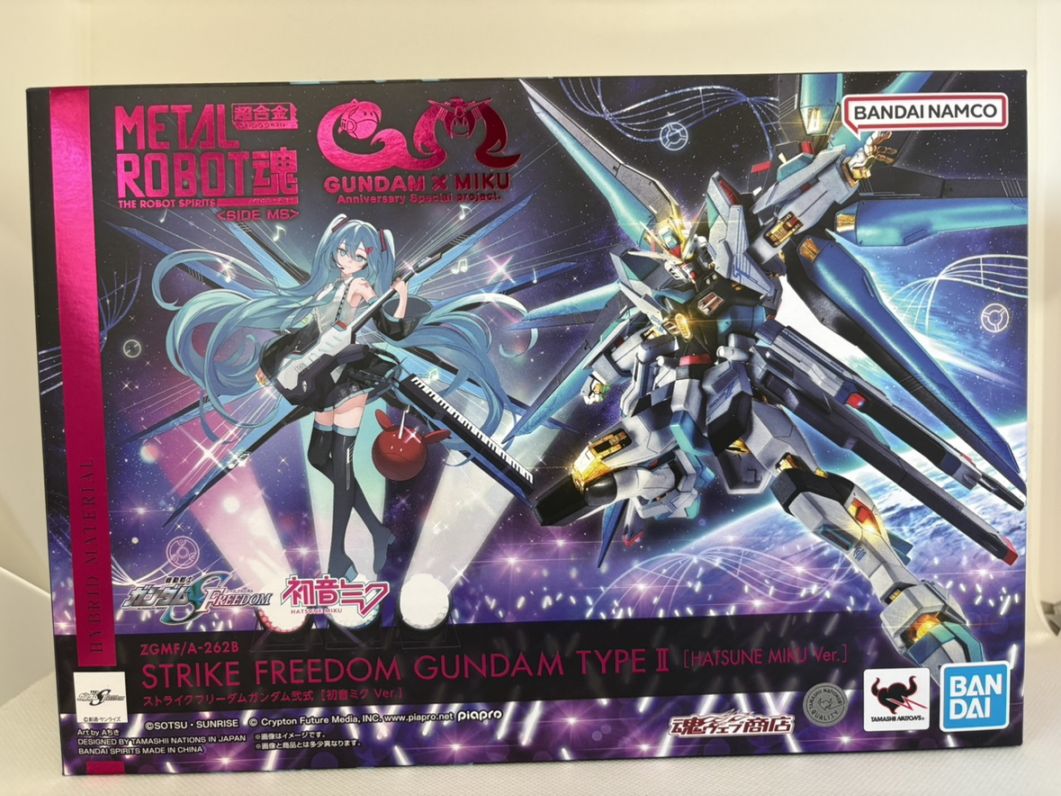 中古】【未開封】METALROBOT魂 ストライクフリーダムガンダム弐式 初音