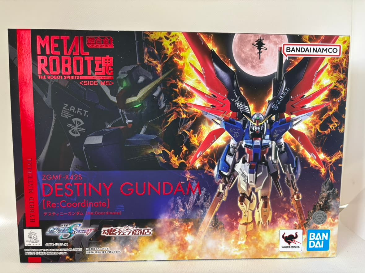 中古】【未開封】METAL ROBOT魂 ＜SIDE MS＞ デスティニーガンダム