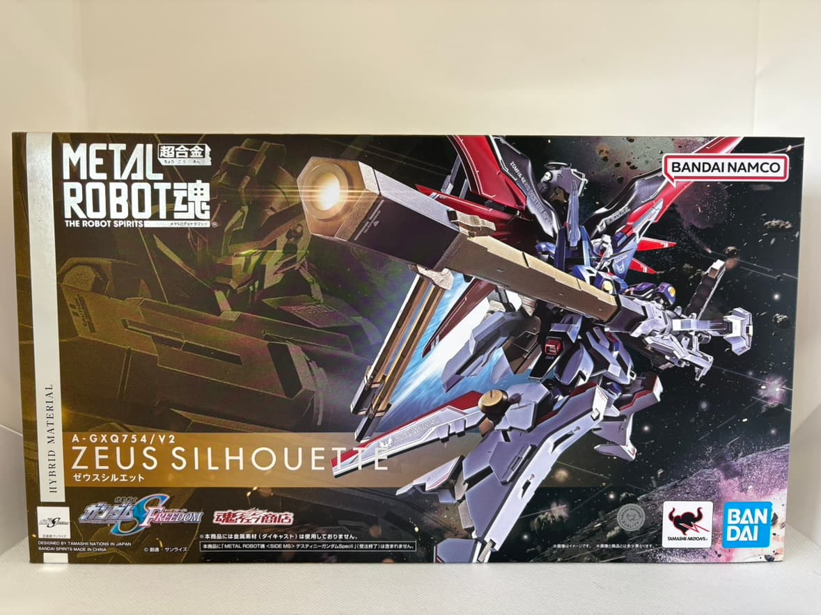 未開封 LROBOT魂 ゼウスシルエット 超合金 ガンダムSEED 中古】【未開封】METAL ROBOT魂 ＜SIDE MS＞ ゼウスシルエット 「機動