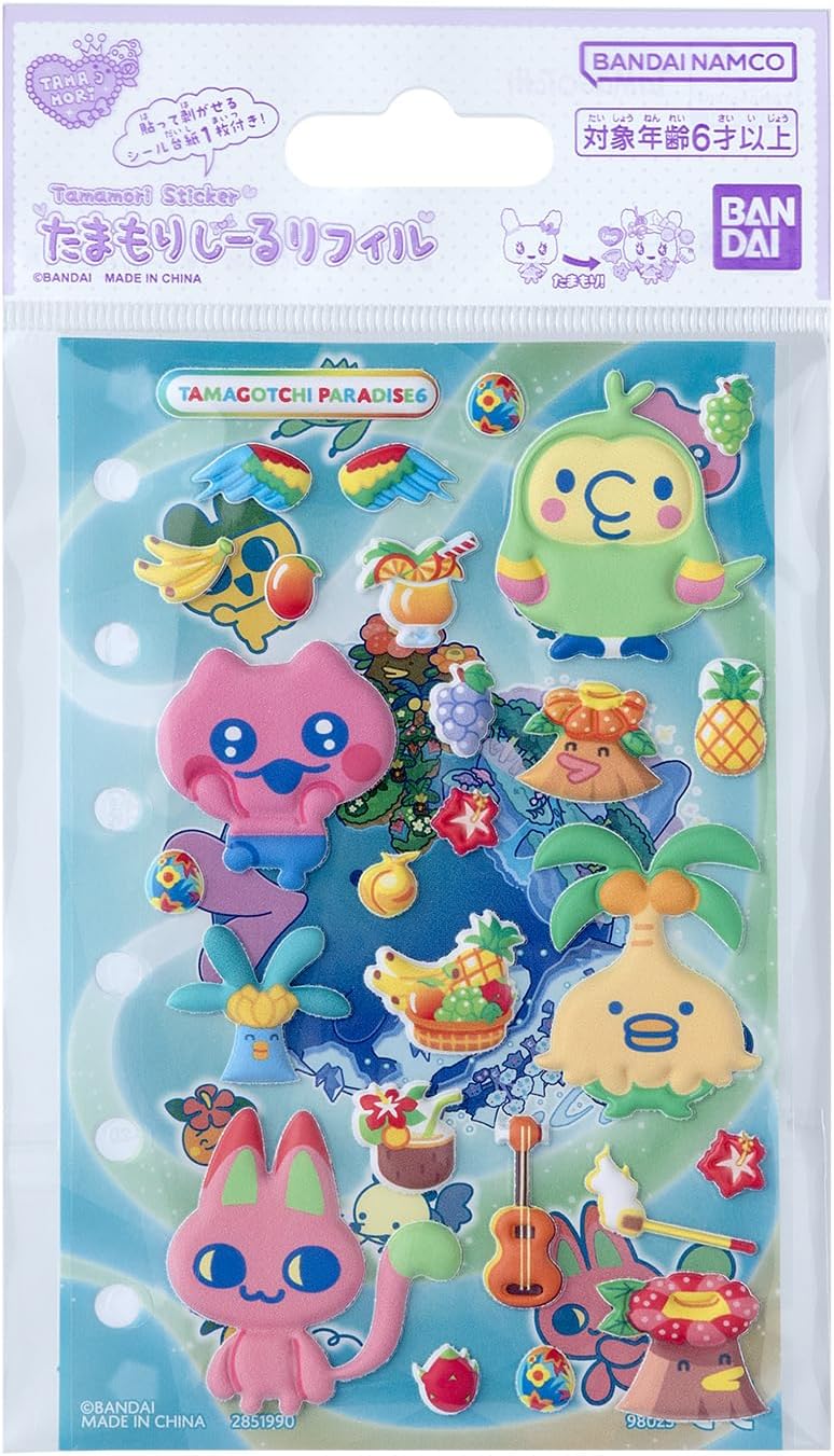 2026年7月11日発売 予約商品】たまもりしーるリフィル Tamagotchi