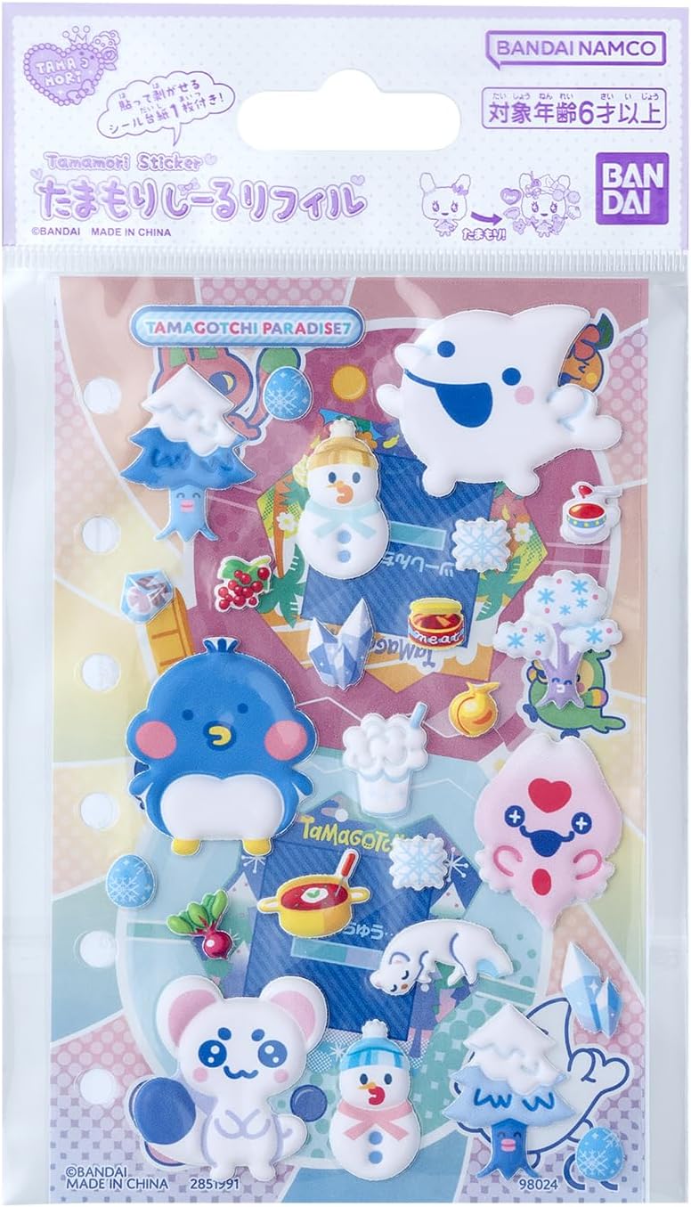 2026年7月11日発売 予約商品】たまもりしーるリフィル Tamagotchi