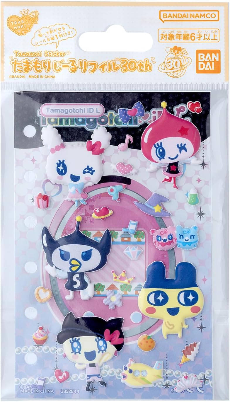 たまごっちiDL 2026年7月11日発売 予約商品】たまもりしーるリフィル30th Tamagotchi