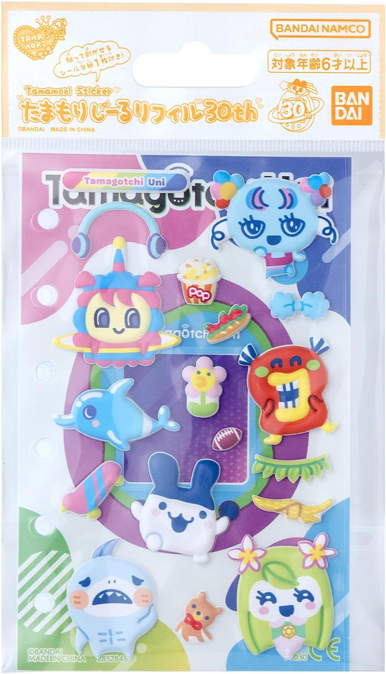 2026年7月11日発売 予約商品】たまもりしーるリフィル30th Tamagotchi