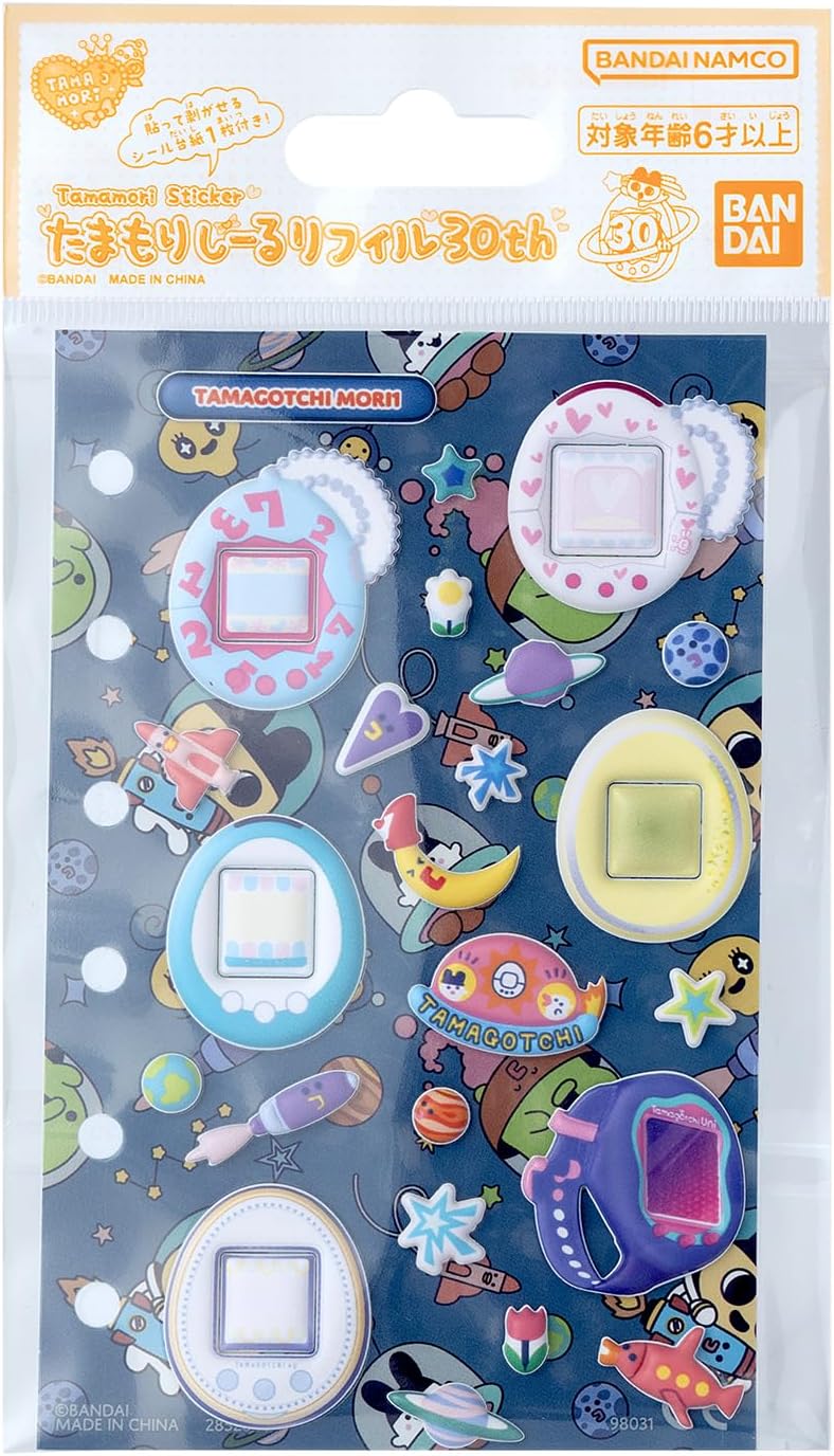 2026年7月11日発売 予約商品】たまもりしーるリフィル30th たまごっち