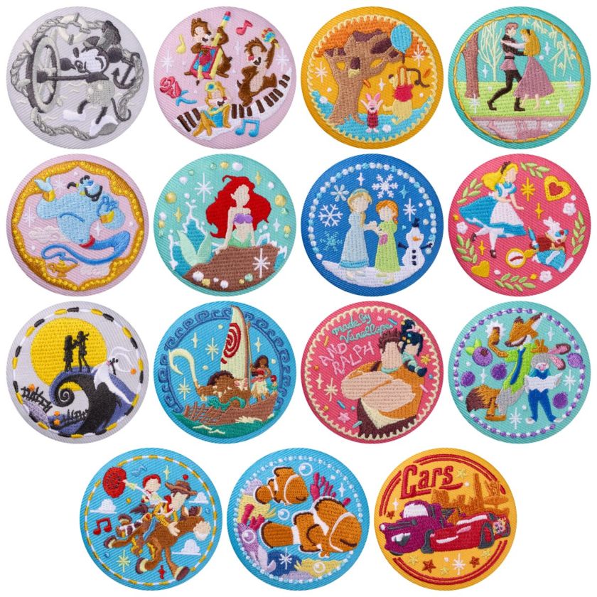 2026年12月発売 予約商品】【BOX】Disney Characters 刺繍缶バッジ