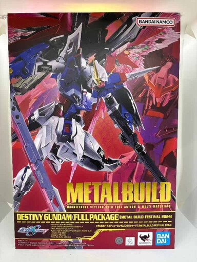 新品未開封　メタルビルド　デスティニーガンダム　フルパッケージ　FESTIVAL 中古】METAL BUILD デスティニーガンダム（フルパッケージ） [METAL